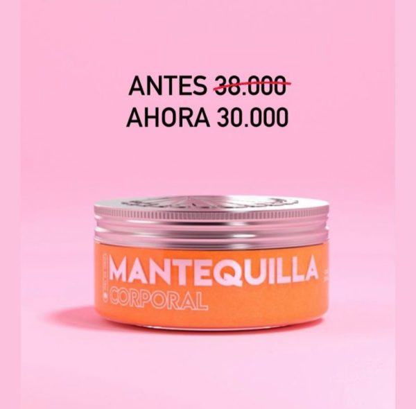 mantequilla corporal naranja