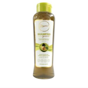 SHAMPOO CON AGUACATE ANYELUZ $ 35.000 El Nuevo Shampoo con Aguacate llega a la línea capilar de Anyeluz, rico en Omegas 3, 6 y 7, contiene biotina y no tiene sal. Ideal para darle una súper nutrición, fuerza e hidratación a tu cabello.