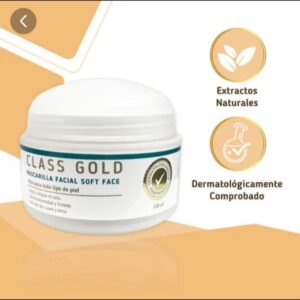 MASCARILLA FACIAL SOFT FACE $ 58.000 Mascarilla facial que avuda a absorber la grasa y así remover las impurezas de la piel, mientras la limpia, humecta, acondiciona y protege. Esta enriquecida con extractos que ayudan a limpiar la piel, humectar, y nutrir, además ayuda a eliminar el exceso de grasa gracias a la acción de su ingrediente caolín, que proporciona un efecto de lifting natural o efecto tensor, es ideal para tratar la flacidez que aparece en el rostro con el paso de los años. Sus componentes como el pantenol ayuda a la regeneración de la piel y mejorar su hidratación, y el te verde que contribuye a retrasar el proceso de envejecimiento manteniendo la piel del rostro acondicionada Contiene 120ml