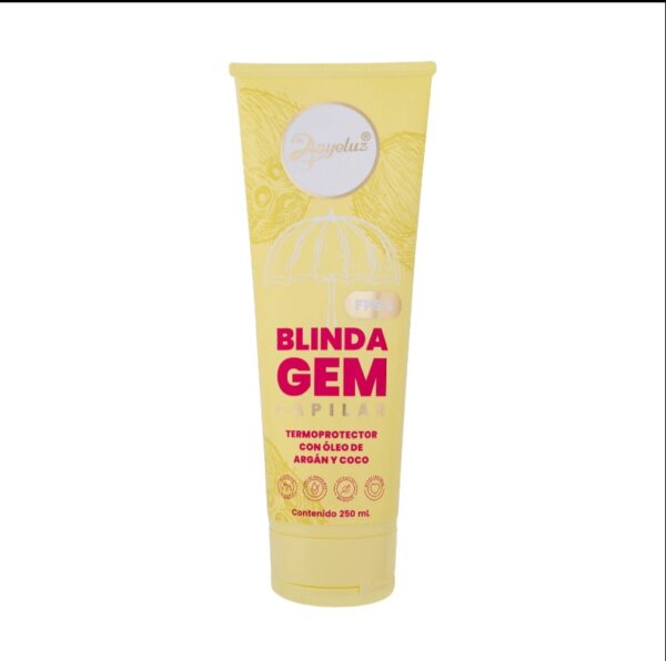 TERMOPROTECTOR BLINDAGEM $ 45.000 BLINDAGEM Presentación: 250ml Tipo: Termoprotector Uso: Protege al cabello del calor como el de planchas, secadores o el sol intenso